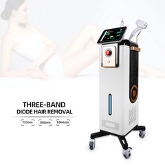 2026 3000W Permanent Depilation Diode Laser Hair Removal Machine 755 808 1064nm