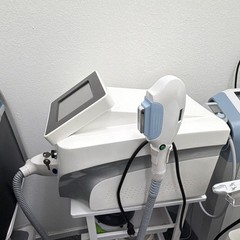 IPL Hair Removal Device with Touchscreen LCD Display, White/Gray