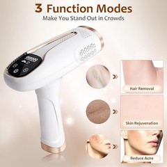 IPL Hair Removal Device 999999 Flashes Permanent At-Home Women Men New