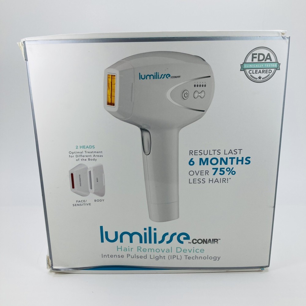 Conair Lumilisse IPL Hair Removal Device — Used Like Nevv — FDA Cleared