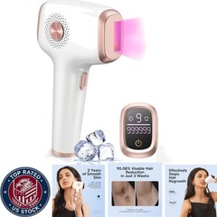 Advanced IPL Hair Removal with Ice Cooling – 9 Energy Levels for Perfect Comfort