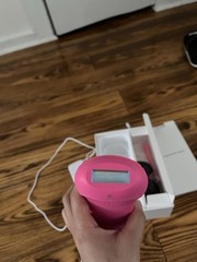 INIA HAUTE Pro Sapphire Ice Cooling IPL Hair Removal Device Pink FDA Cleared