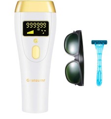 At-Home IPL Laser Hair Removal Device – Painless, 5 Modes, 86% Hair Reduction, F