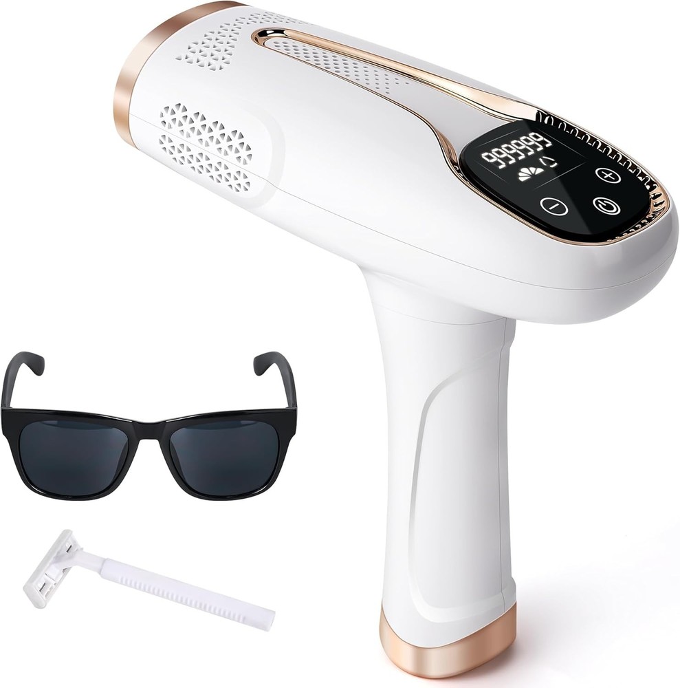 IPL Hair Removal Device 999999 Flashes Permanent At-Home Women Men New