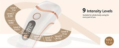 IPL Hair Removal Laser Permanent Body epilator Painless Device 999,999 Flashes