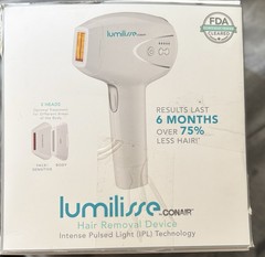 Conair Lumilisse IPL Technology, Whole Body Hair Removal Device~slight Box Rip