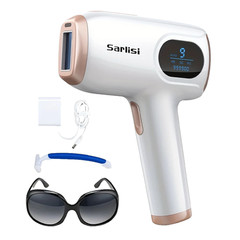 Sarlisi IPL Laser Hair Removal Device – 999,900 Flashes 9 Modes for Women & Men!