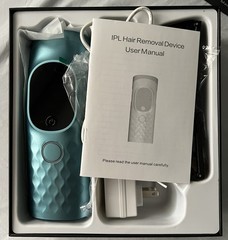 EaseVibe IPL Laser Hair Removal Device, Ice-Cooling Painless Result Hair Removal