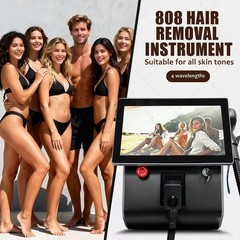 808 Diode Laser Hair Removal Machine 755 808 940 1064nm 10Bars Smooth Skin