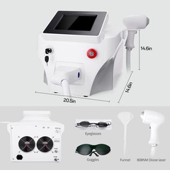 Pro 755 808 1064nm Permanent Painless Diode Laser hair removal Machine 3 in1
