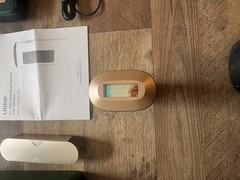 Ulike Diamond Air Plus IPL Hair Removal Device Kit Green/Gold w/ Cable, & Manual