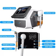 Painless Hair Removal 810nm Machine Diode Laser Ice Skin Rejuvenation Whitening