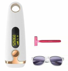 Permanent Hair Removal, 999,999 Flashes Cooling Care Painless Facial Hair Remova