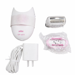 Braun Silk-épil 3 Corded Epilator Hair Remover for Women Legs & Body w/ Cap