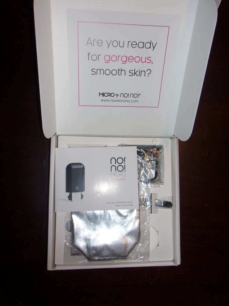 No!No! Micro Hair Removal Device Tool Set Retail Kit With Attachments New