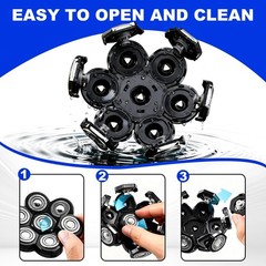 7 Head Shaver Replacement Head Shavers for Bald Men for Most Brand Men Foil Shav