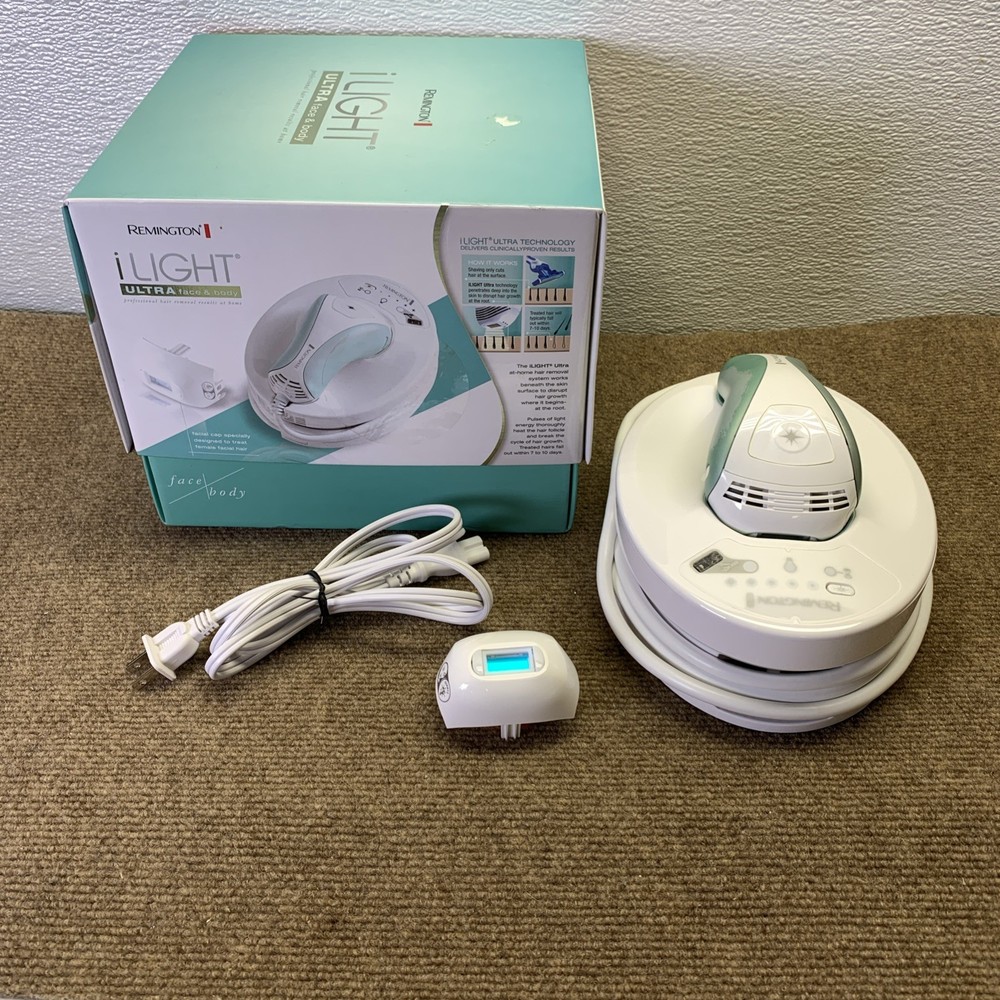 REMINGTON IPL6500 iLight Ultra Face & Body At Home IPL Hair Removal System Nice