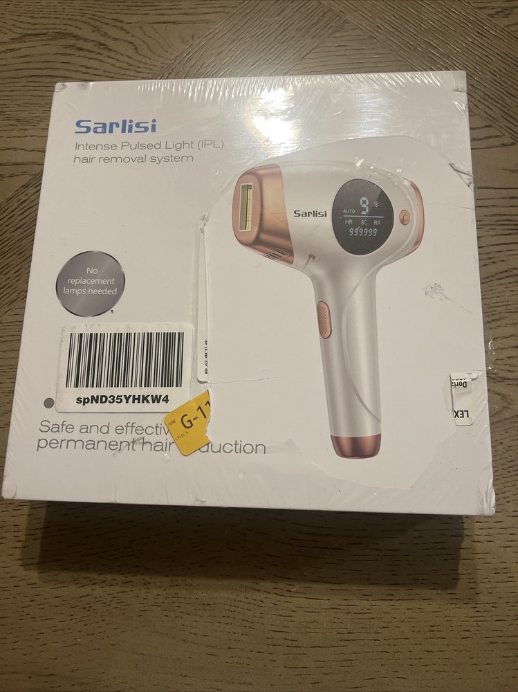 Sarlisi Ai01 White Gold Safe And Effective Permanent IPL Hair Removal System