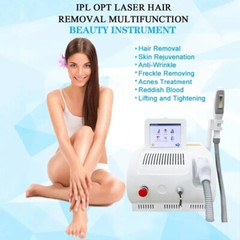 Painless OPT IPL 激光脱毛机 Ice Point RF 皮肤再生-
