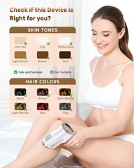 Fast IPL Hair Removal Device with Cooling Technology – For Body, Face, & Bikini