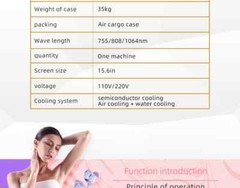 2025 3000W Permanent Depilation Diode Laser Hair Removal Machine 755 808 1064nm
