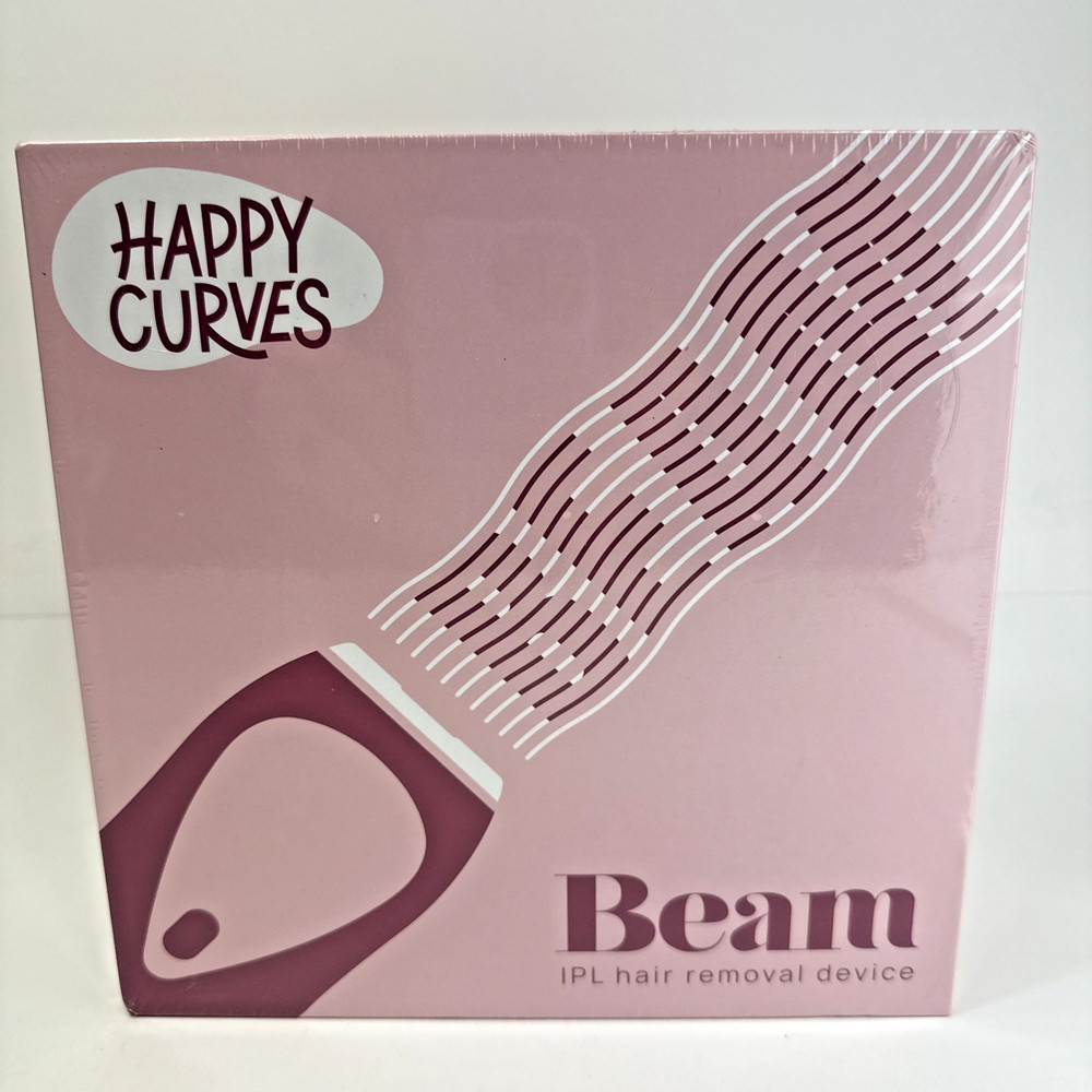 Happy Curves Beam Ipl Laser Hair Removal Device – At-home Permanent Body Hair