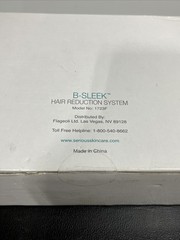 Serious Skincare B-Sleek Hair Reduction System Model 1723F New