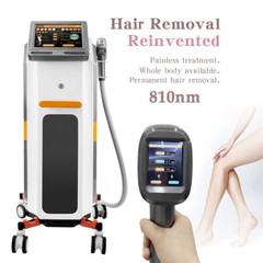 Painless Diode Laser Hair Removal 1064 755 810nm Machine Skin Rejuvenation