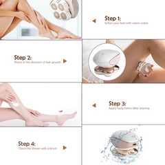 Razors for Women Legs, Shaver for Women Legs, Painless Bikini Underarm Arm Ha…