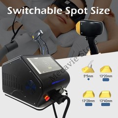 Diode Laser Hair Remover Cold Cooling Multi Spot Touch Screen Beauty Machine