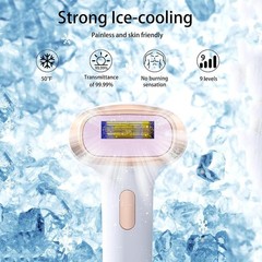 IPL Laser Hair Removal Device Permanent Ice Cool Epilator Face Body Bikini