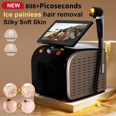 2 in 1 diode hair removal Picosecond device ice cooling system tattoo removal