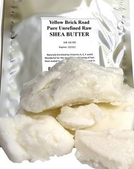 Yellow Brick Road 100% Raw Unrefined Shea 16 Ounce (Pack of 1), ivory