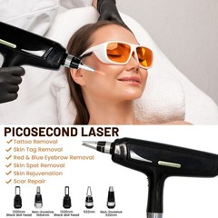 2 in 1 LCD Touch Handle Diode Laser Hair Removal & Pico Tattoo Removal Machine