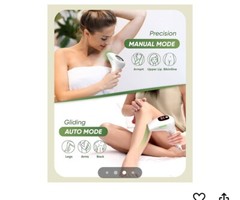 At-home IPL Hair Remover for Women/Men Permanent Armpits Back Legs Arms Face