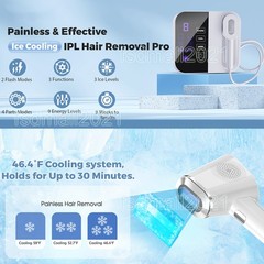 Permanent IPL Hair Removal Machine Painless Epilator Face Body At Home