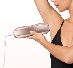 Ulike Air 10 IPL Laser Hair Removal Device Sapphire Ice Cooling with sunglasses