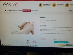 Home Permanent Hair Reduction Device by mē Sleek Iluminage Beauty HU-FG01421NA