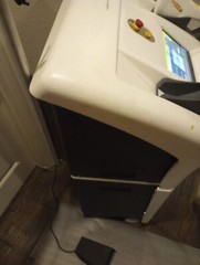 Quanta Forte System Laser SR580 Hair Removal Foot pedal LOW PULSE COUNT