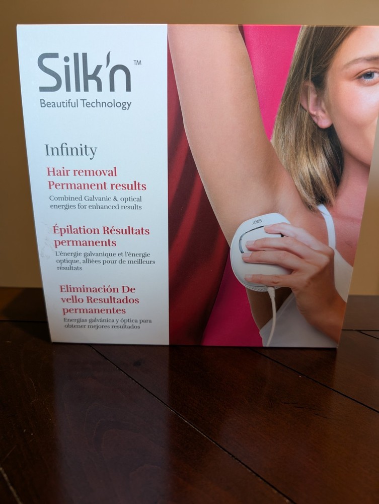 Silk’n Infinity Laser Hair Removal Device H3102 Free Eye Protection & Shipping