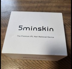 5minskin at Home Laser Hair Removal Handset Powerful Light-based Device