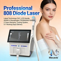 4 Wave 755/808/940/1064nm Diode Laser Hair Reduction Ice Cooling Salon Machine