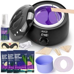 Waxing Kit for Women Men – Digital Wax Kit for Hair Removal with Post-Wax Cre…