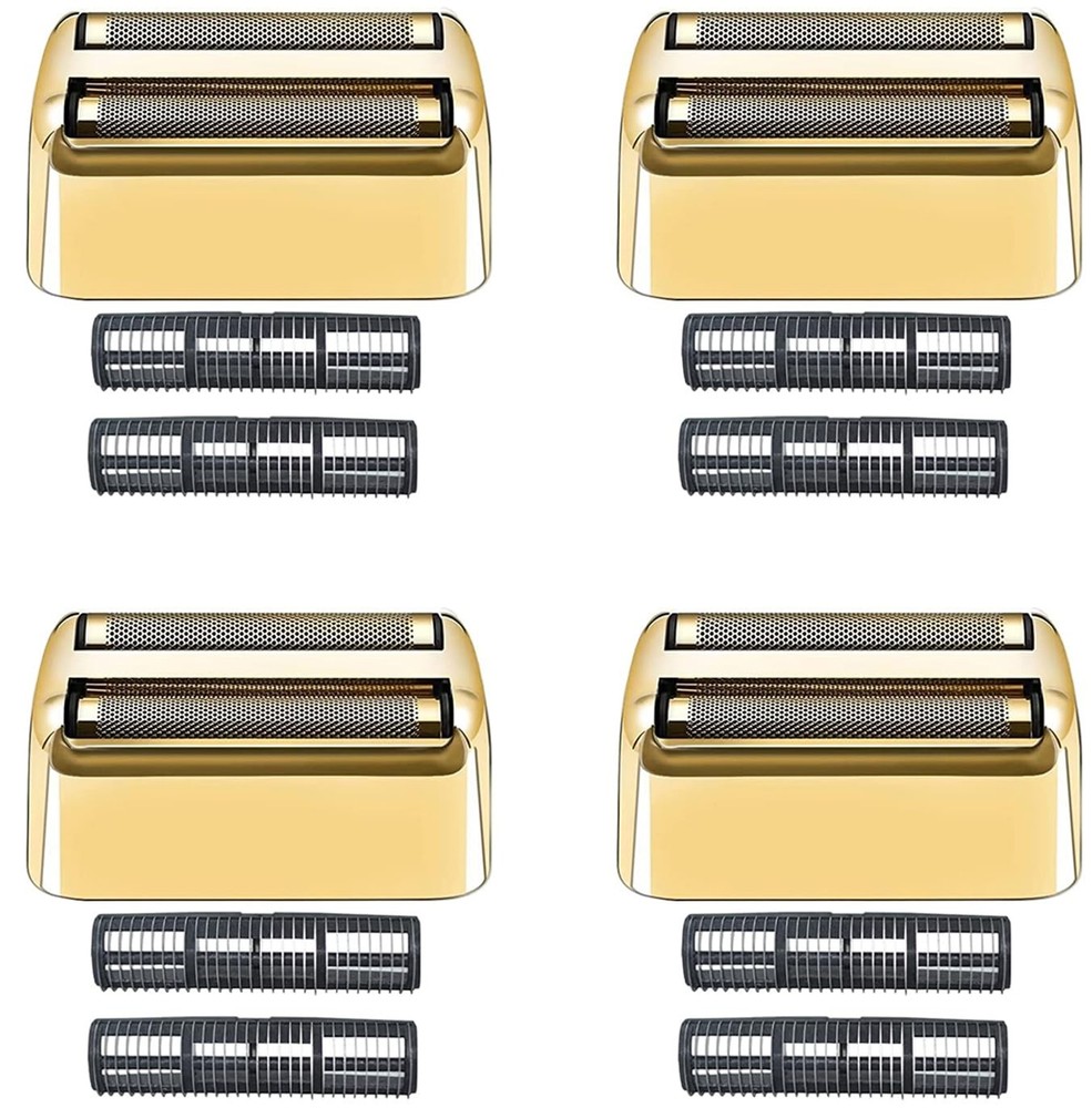 Yaziyir 4 Pack Shaver Replacement Foil And Cutters Compatible Babylisspro