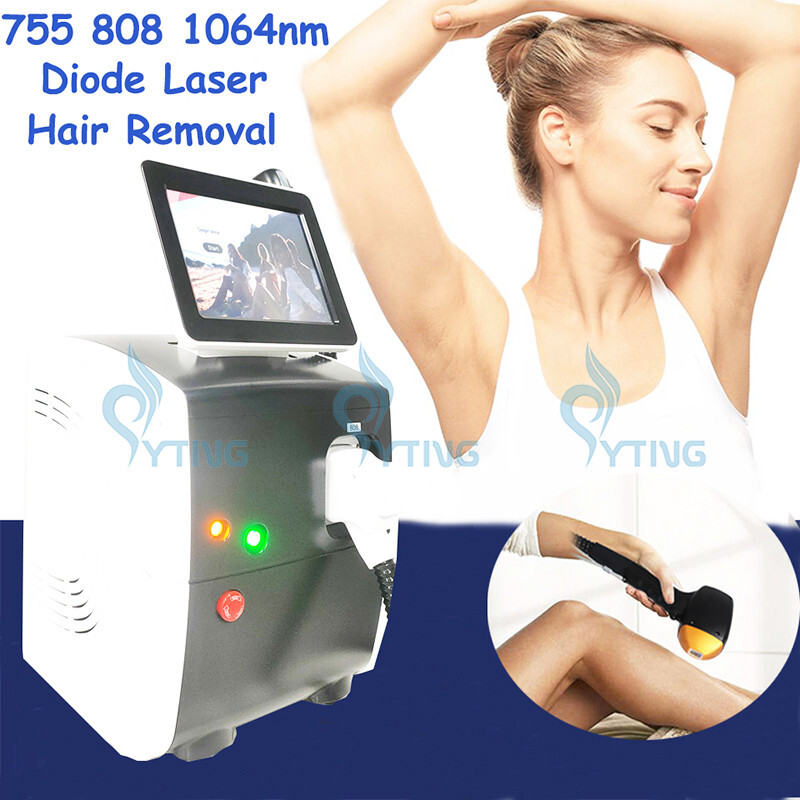 808nm 755nm 1064nm Diode Laser Permanent Hair Removal Machine Skin rejuevantion