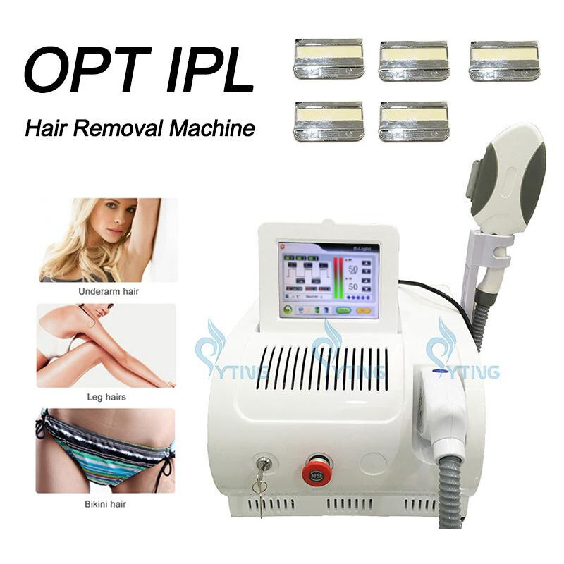 Professional shr ipl hair removal device OPT skin rejuvenation vascular removal