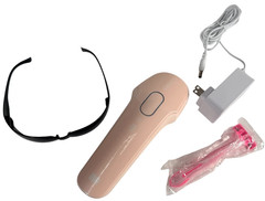 INIA HAUTE Pro IPL Laser Hair Removal Device – Painless Ice Cooling Care – Pink
