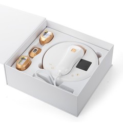 IPL Hair Removal Device With 3 Light Head 10 Energy Level 3 Mode SkinRecognition