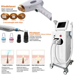 110V Diode Laser Hair Removal Machine Picosecond Laser Tattoo Removal Machine