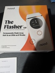 Nood The Flasher IPL Permanent Hair Removal Pain-Free LED Display 2.0 Open Box